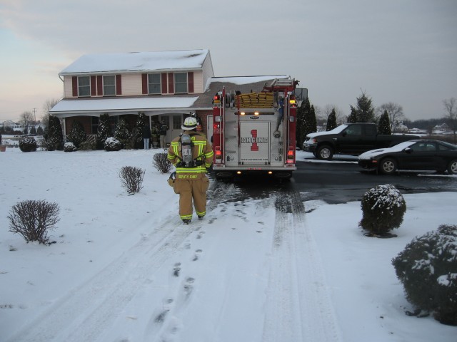 Carbon Monoxide Alarm on Frog Hollow Road.